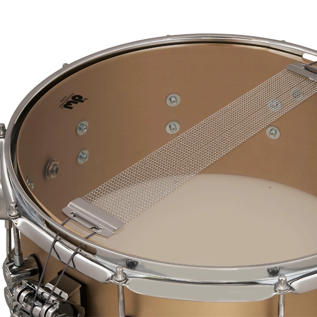 PDP Concept Select Bell Bronze Snare Drum - 6.5 x 14-inch, Brushed Snare Drums Sky Music