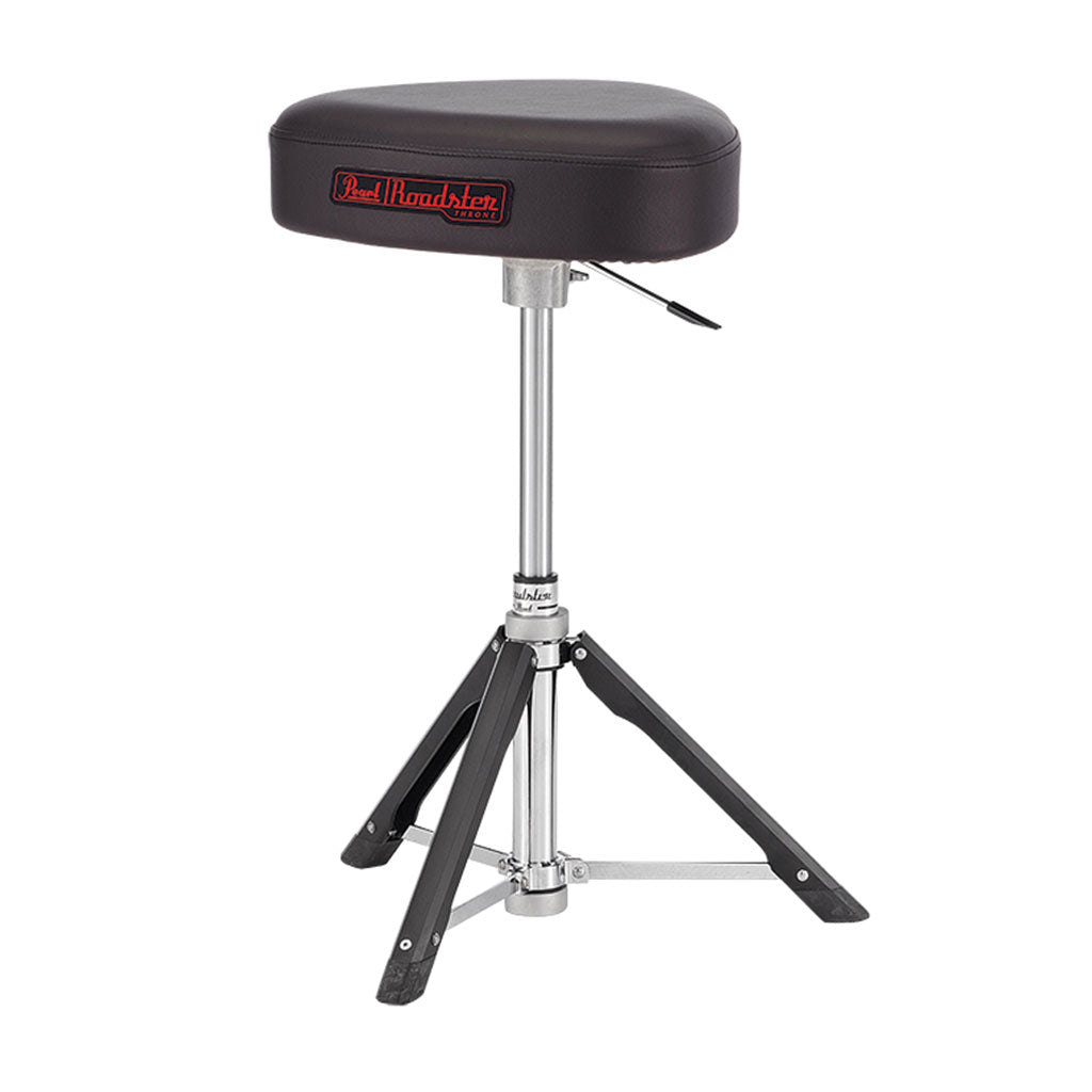Pearl 15" Gas Lift Throne with Trilateral Multi-Core Foam Cushion & Aluminium Struts Drum Hardware Sky Music