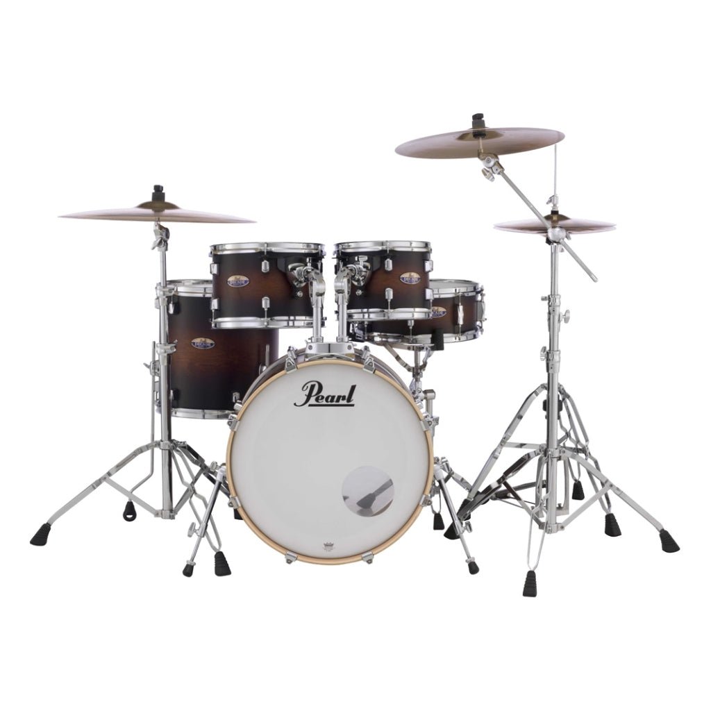 Pearl Decade Maple 5pc 20" Fusion Increda-Bundle Drum Kit - Satin Brown Burst Acoustic Drums Sky Music