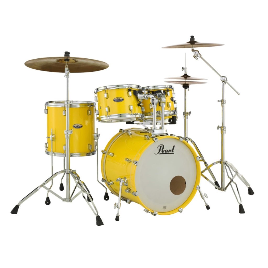 Pearl Decade Maple 5pc 20" Fusion Increda-Bundle Drum Kit - Solid Yellow Acoustic Drums Sky Music