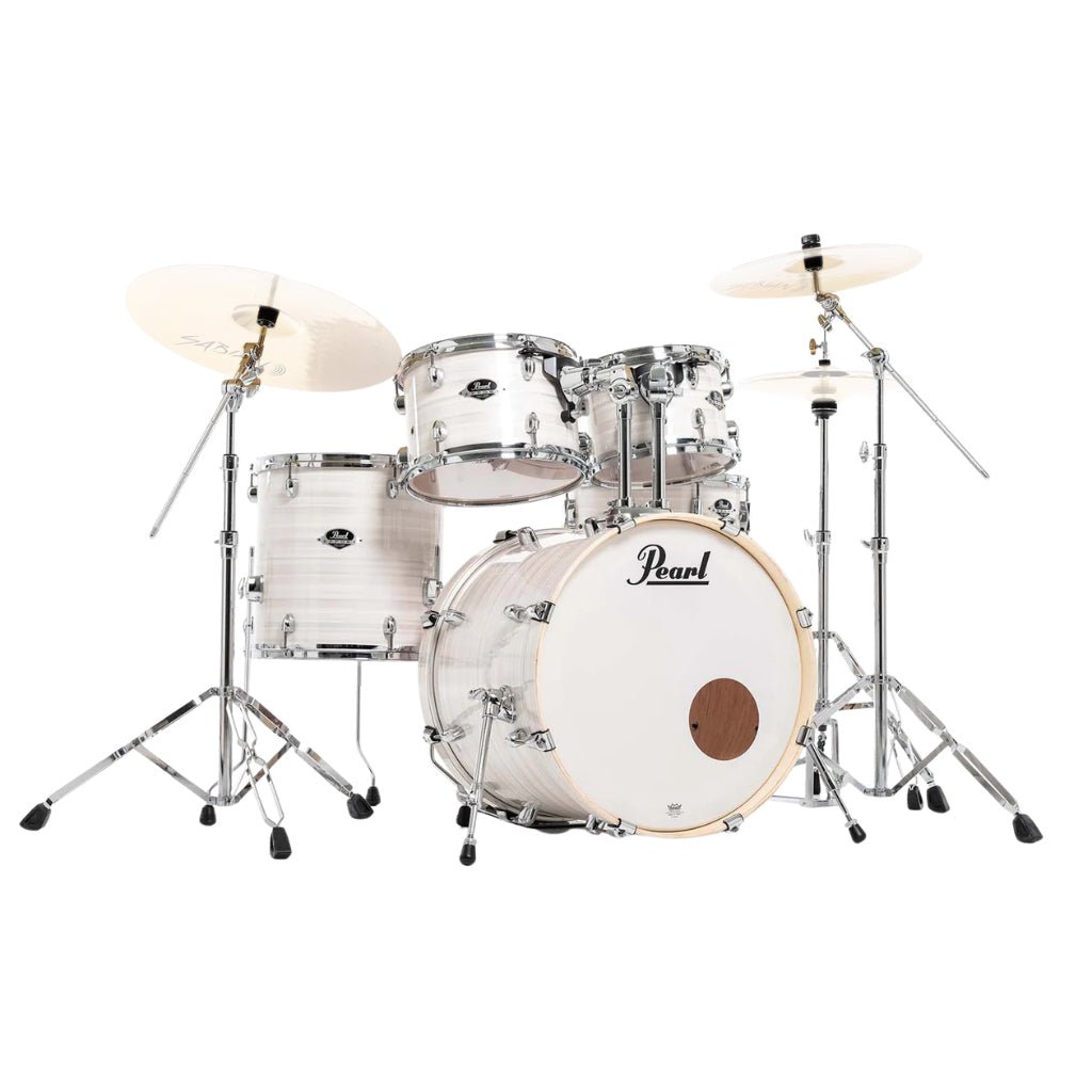 Pearl Export EXX 22" Fusion Plus Kit - Slipstream White w/HWP834 Hardware Pack Acoustic Drums Sky Music