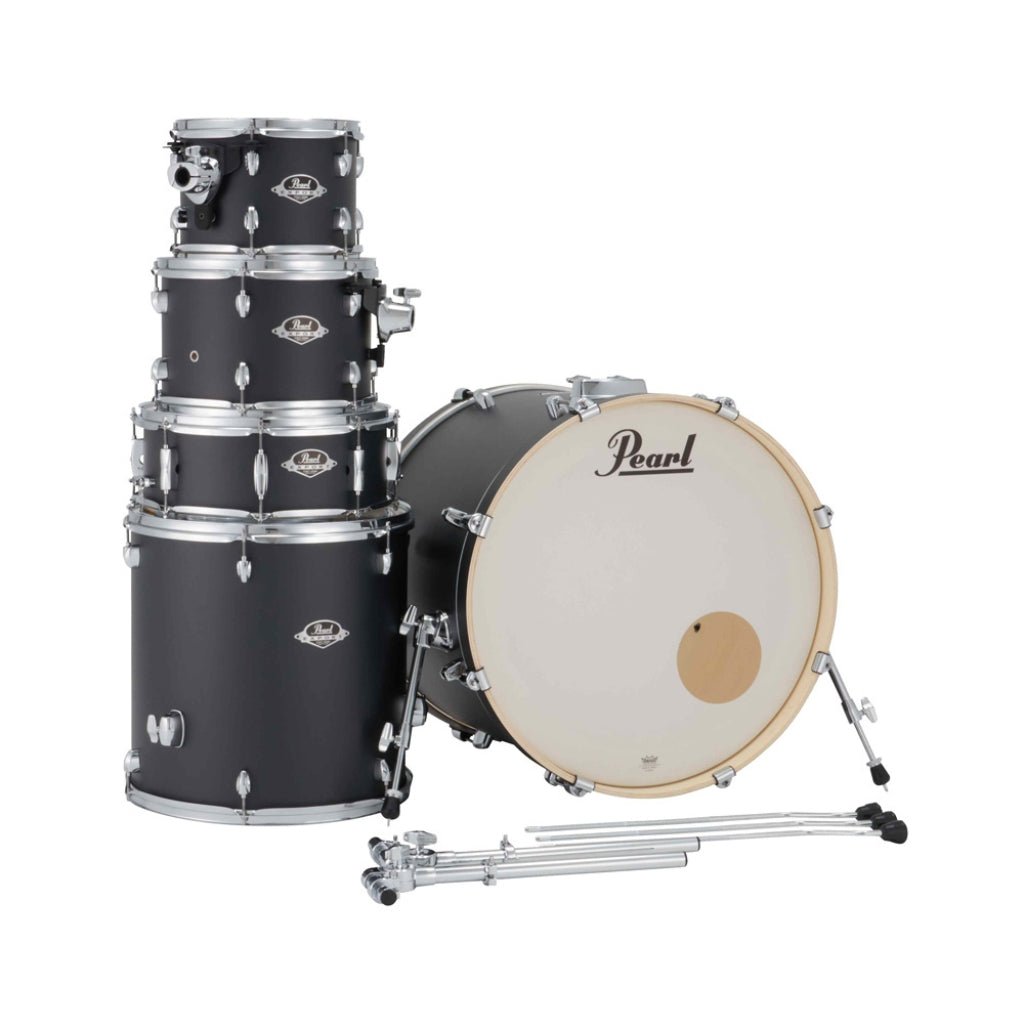 Pearl Export Plus 5pc 22" Fusion Drum Kit with Zildjian Cymbals - Graphite Slate Acoustic Drums Sky Music