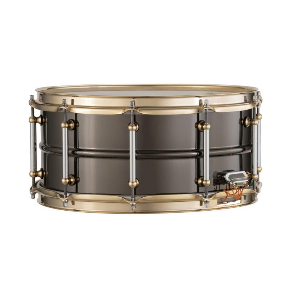 Pearl Limited Edition 14x6.5 SensiTone Black Nickel Brass Snare Drum Snare Drums Sky Music
