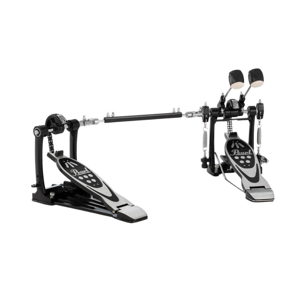 Pearl P532 Double Bass Drum Pedal - Double Chain, 2-Way Beater Drum Hardware Sky Music