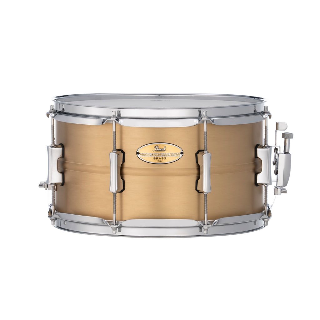Pearl Primal Collective Snare Drum - 7 inches x 13 inches, Brushed Brass Snare Drums Sky Music