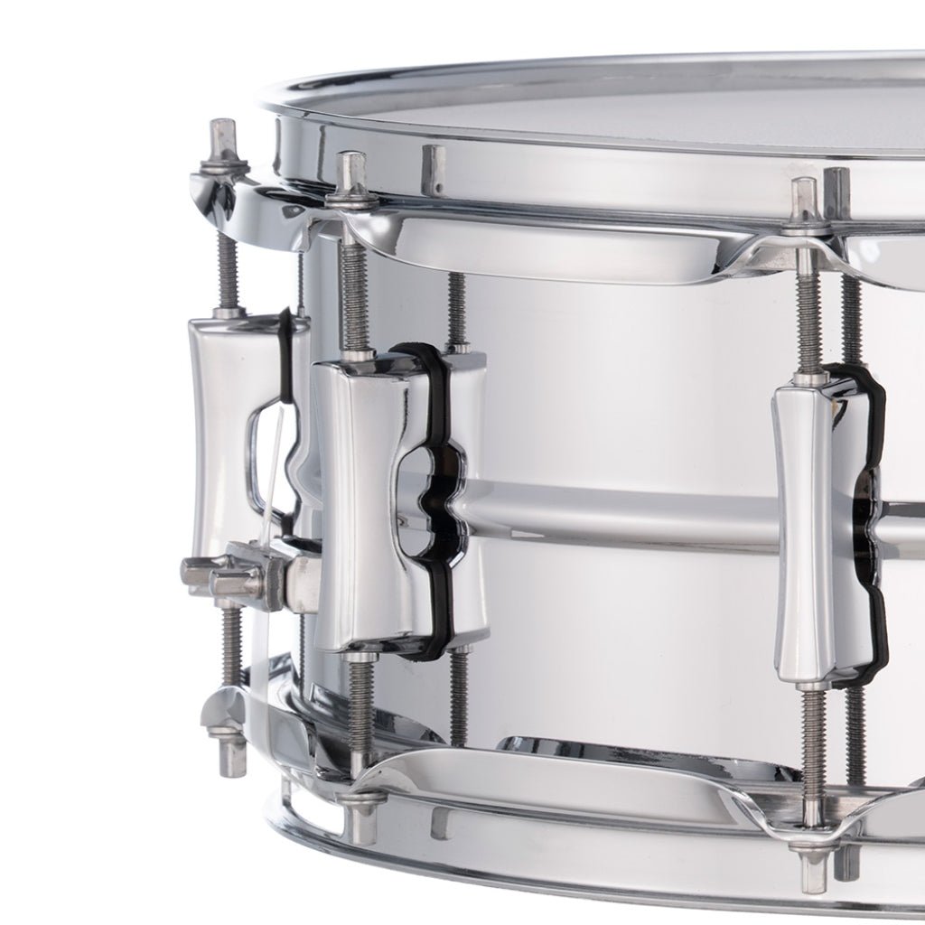 Pearl Primal Collective Snare Drum - 7 inches x 13 inches, Brushed Steel Snare Drums Sky Music