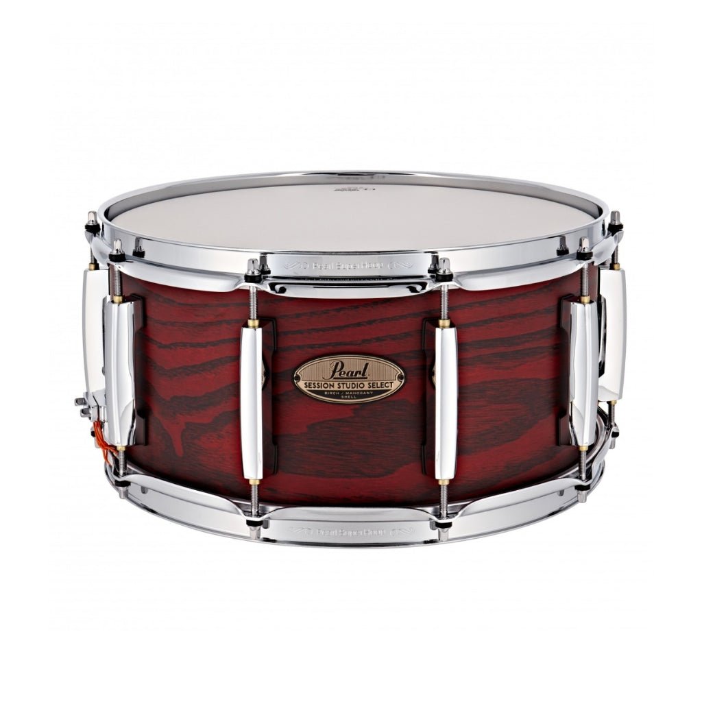 Pearl Studio Session Snare Drum 14 x 6.5 Scarlett Ash Snare Drums Sky Music