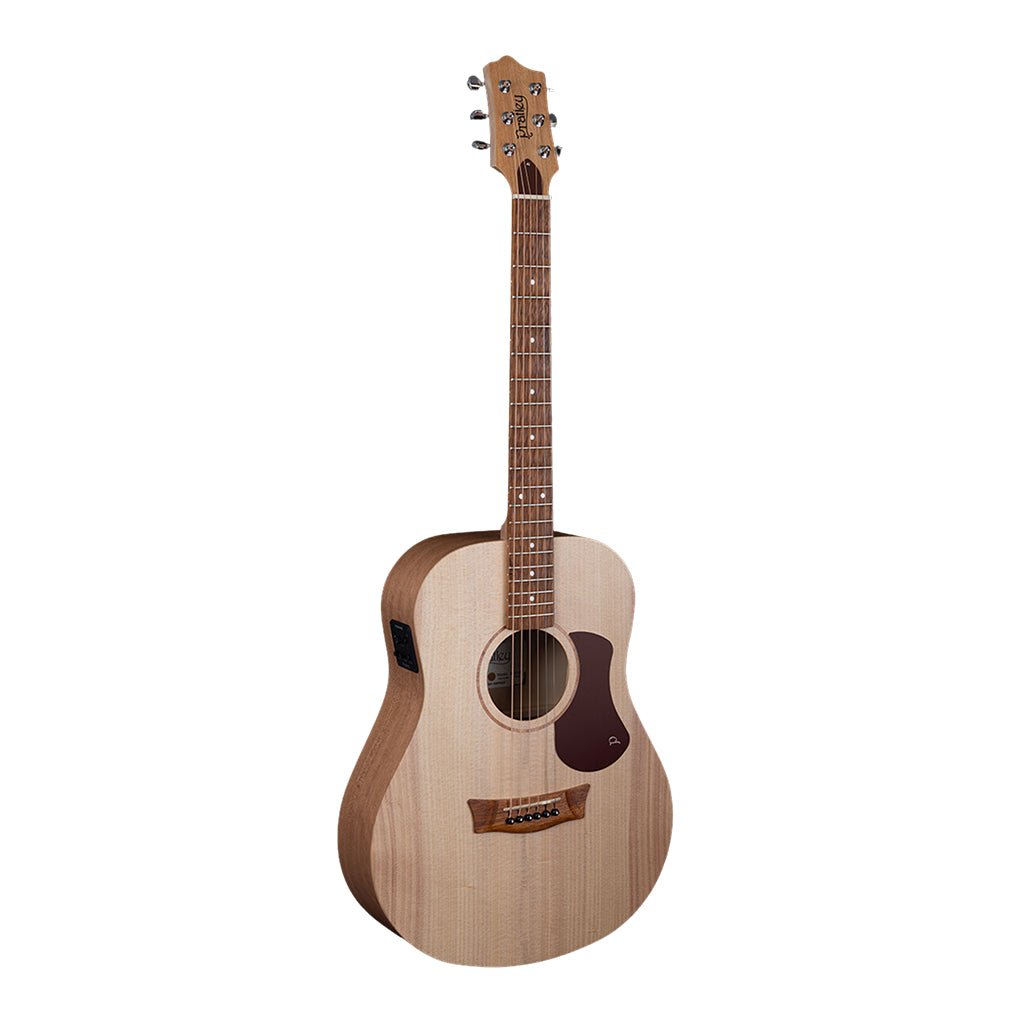 Pratley Entertainer Stage Solid Qld Maple Back and Sides - Solid Bunya Top Acoustic Guitars Sky Music