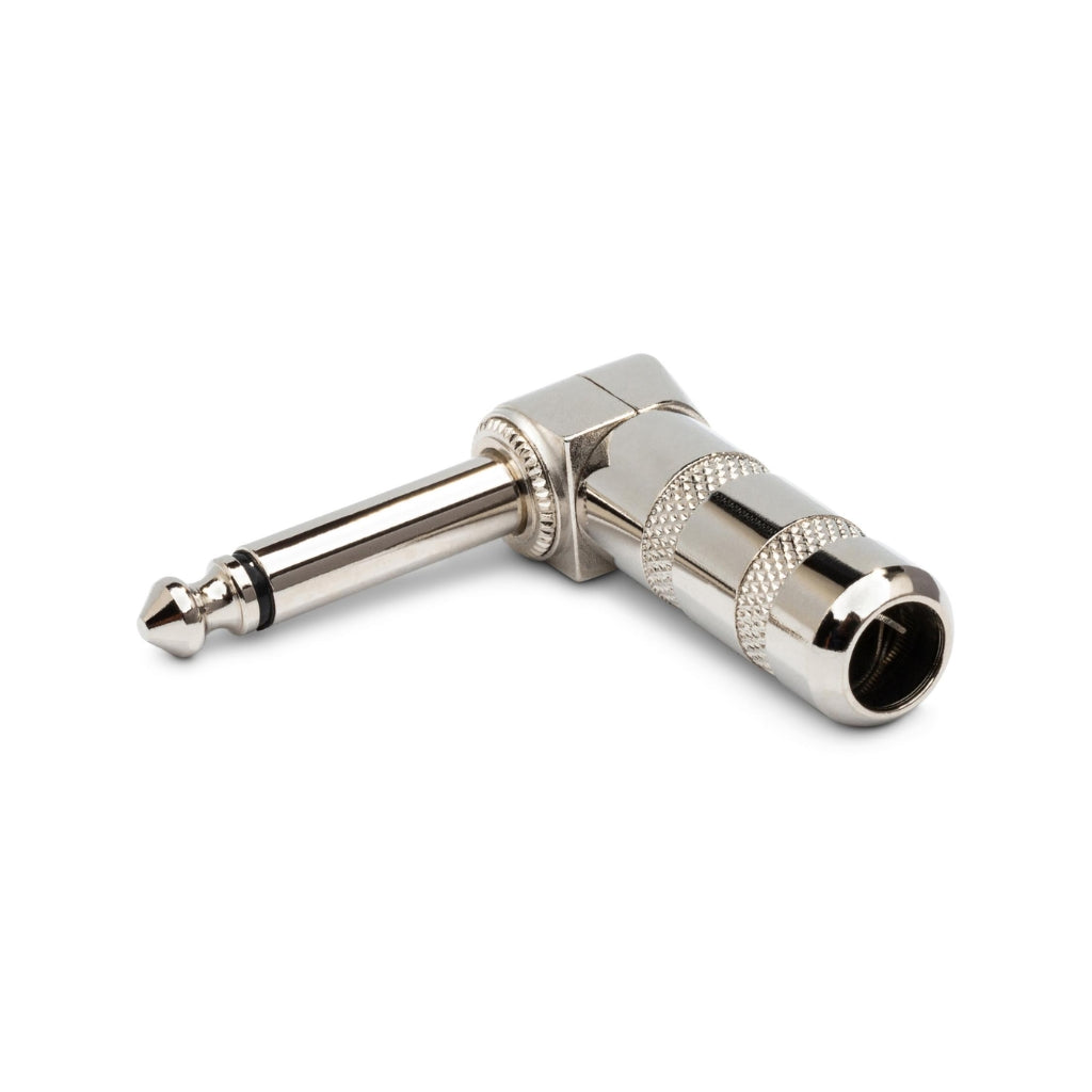 Hosa - Right-angle 1/4 in TS - Connector