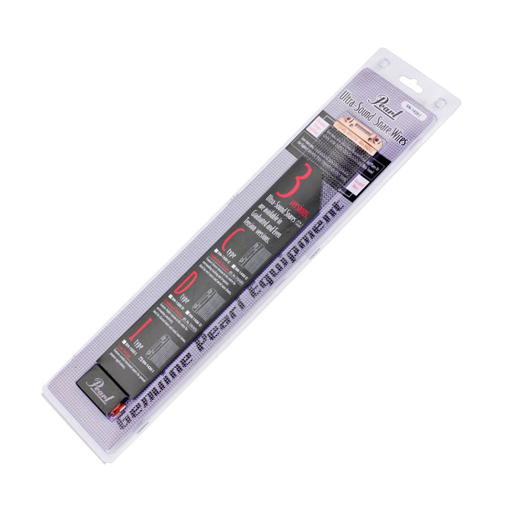 Pearl - 13" Snare Wire Ultra-Sound, 20 Strands, I-Type w/ Strap & Code