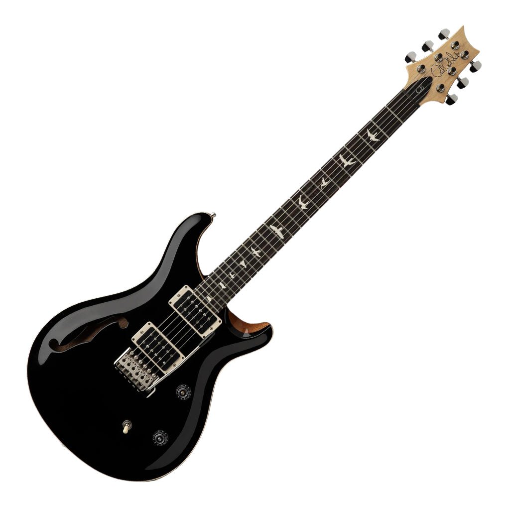 PRS CE24 Semi Hollow Black Top Electric Guitars Sky Music
