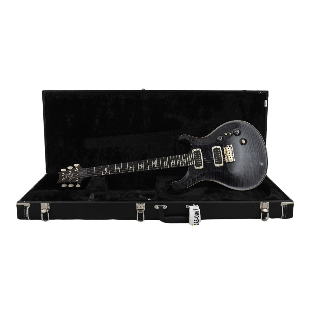 PRS Custom 24-08 10 Top Pattern Regular - Grey Black Electric Guitars Sky Music