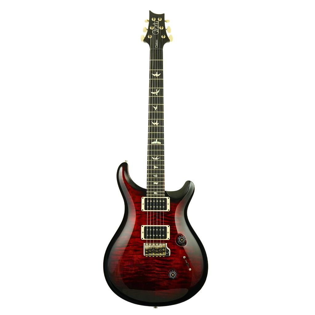 PRS Custom 24 - Fire Smokeburst - Pattern Thin Neck Electric Guitars Sky Music