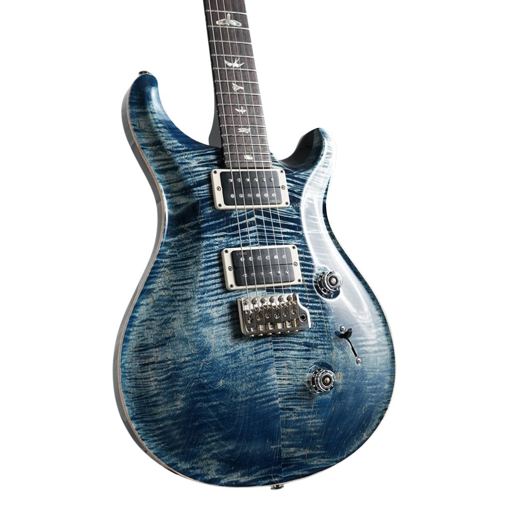 PRS Custom 24 Pattern Thin Electric Guitar - Faded Whale Blue Electric Guitars Sky Music