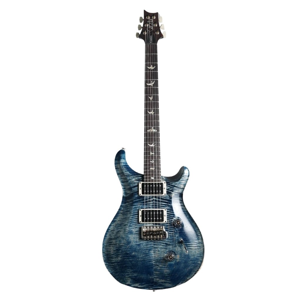 PRS Custom 24 Pattern Thin Electric Guitar - Faded Whale Blue Electric Guitars Sky Music