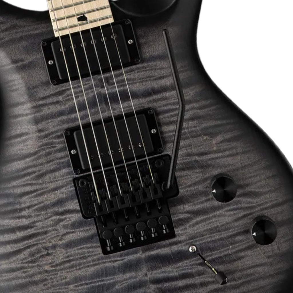 PRS Dustie Warring CE24 Floyd Faded Blue Wraparound Smokeburst YF Electric Guitars Sky Music