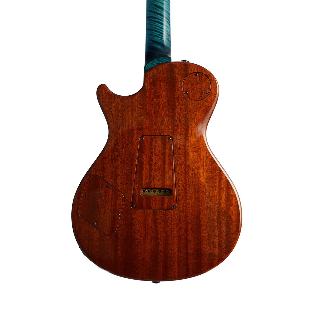 PRS Private Stock 11394 Mccarty 594 Singlecut Tremolo Electric Guitar - Sub Zero Glow Electric Guitars Sky Music