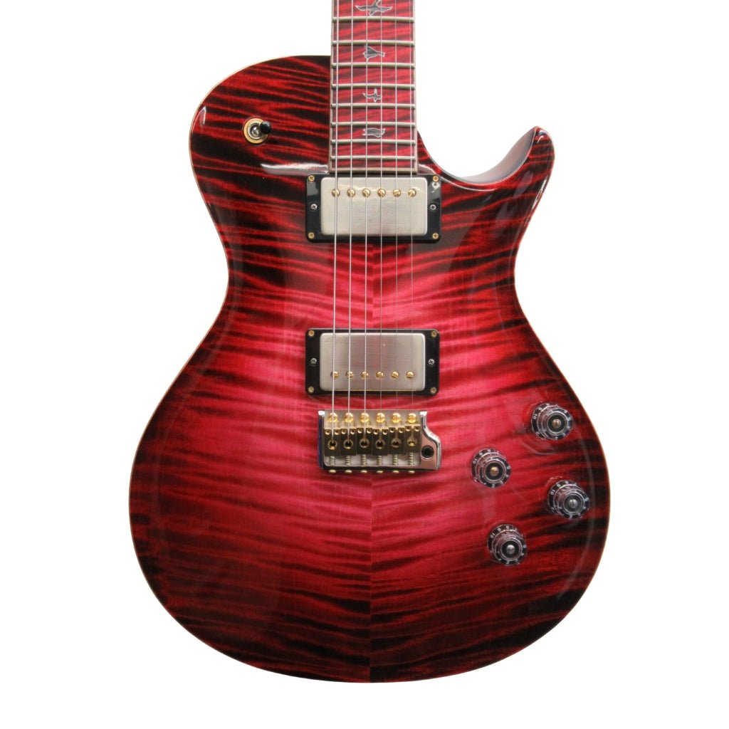 PRS Private Stock 11396 McCarty 594 Singlecut Tremolo - Blood Red Glow Electric Guitars Sky Music