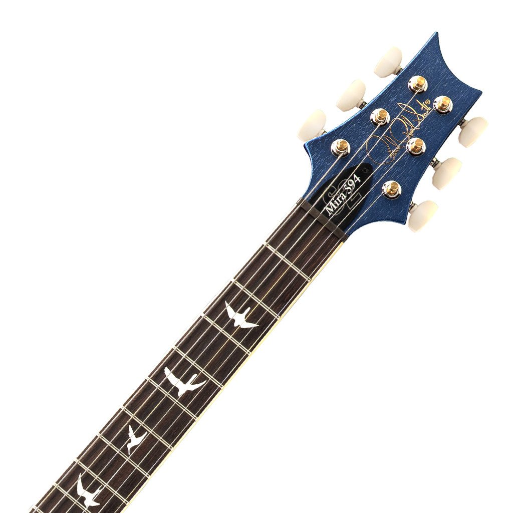 PRS S2 Mira 594 Satin Electric Guitar - Metallic Midnight Electric Guitars Sky Music