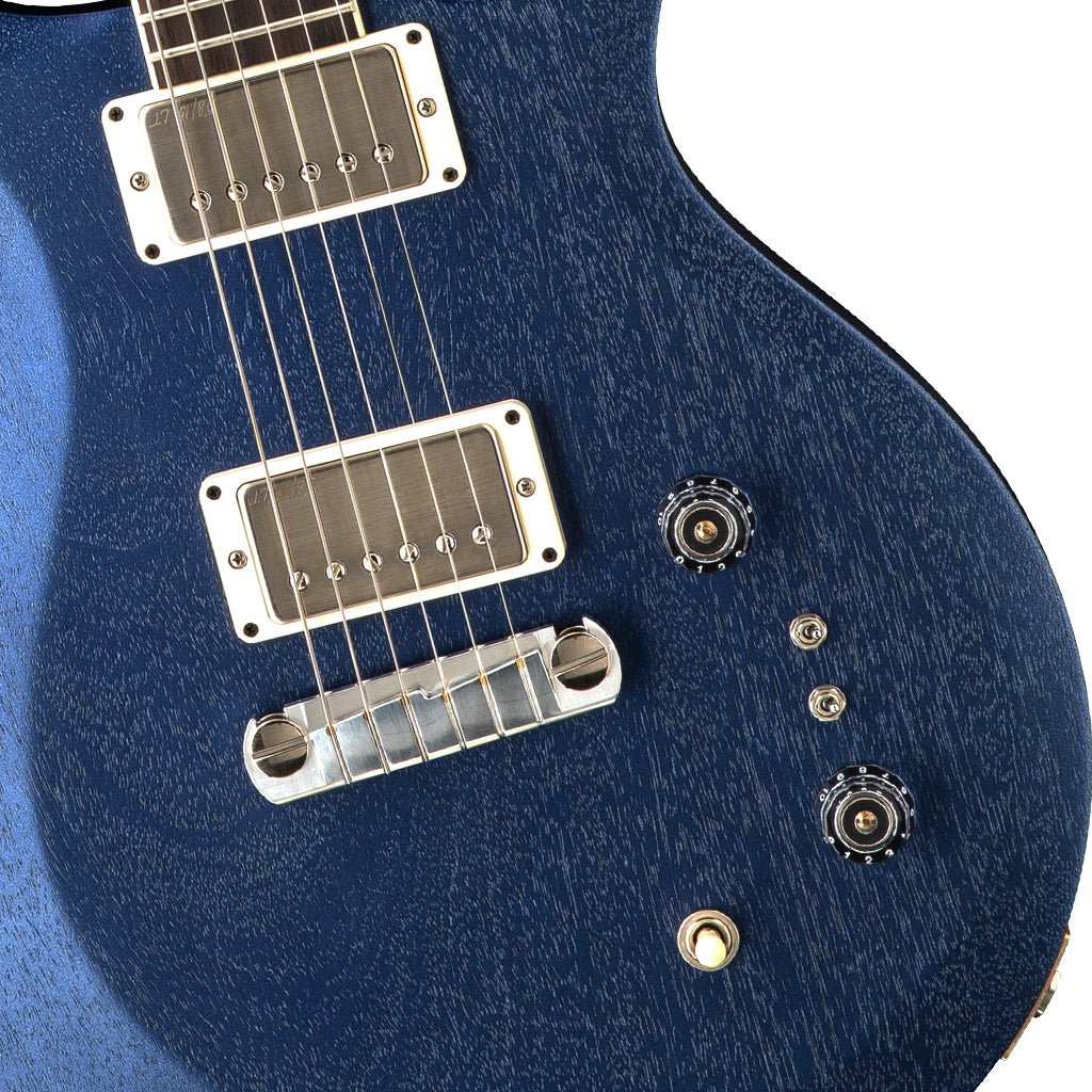 PRS S2 Mira 594 Satin Electric Guitar - Metallic Midnight Electric Guitars Sky Music