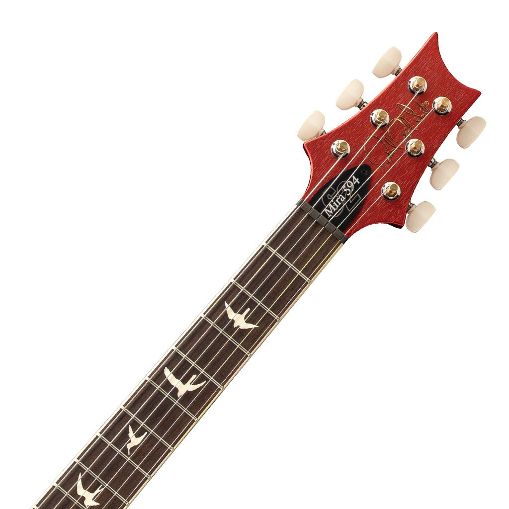 PRS S2 Mira 594 Satin Electric Guitar - Red Apple Metallic Electric Guitars Sky Music