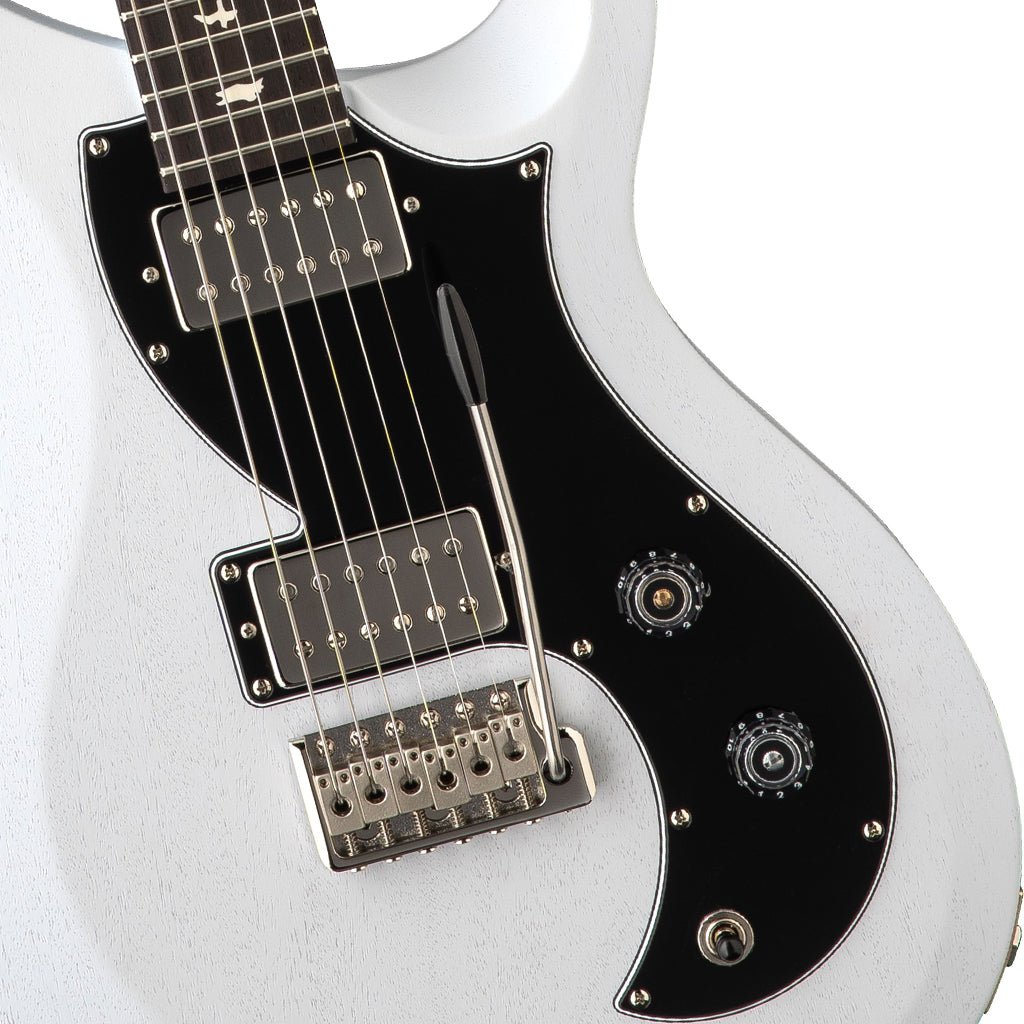 PRS S2 Vela HHT Satin Electric Guitar - Pearl White Electric Guitars Sky Music