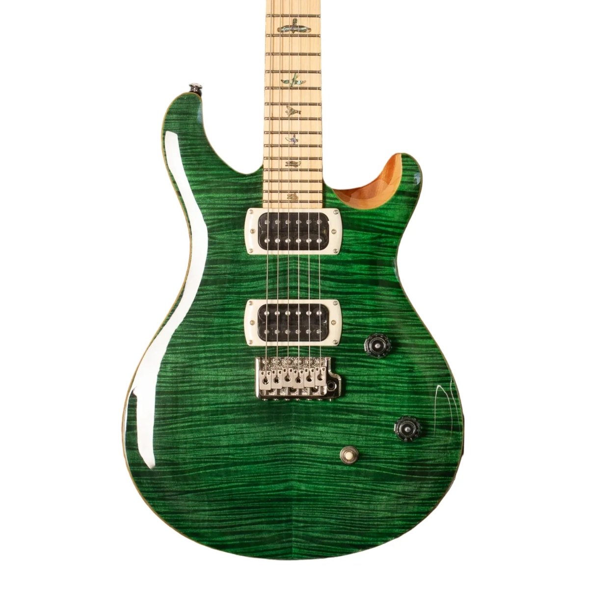 PRS SE CE24 Maple Top & Fretboard Electric Guitar - Teal Black Electric Guitars Sky Music