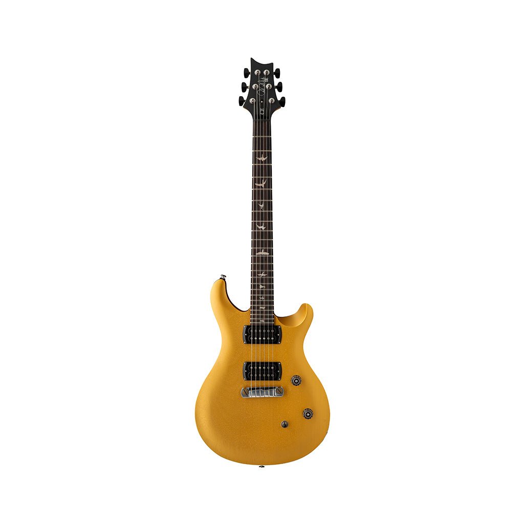 PRS SE CE24 Standard Satin Stoptail - Metallic Gold Electric Guitars Sky Music