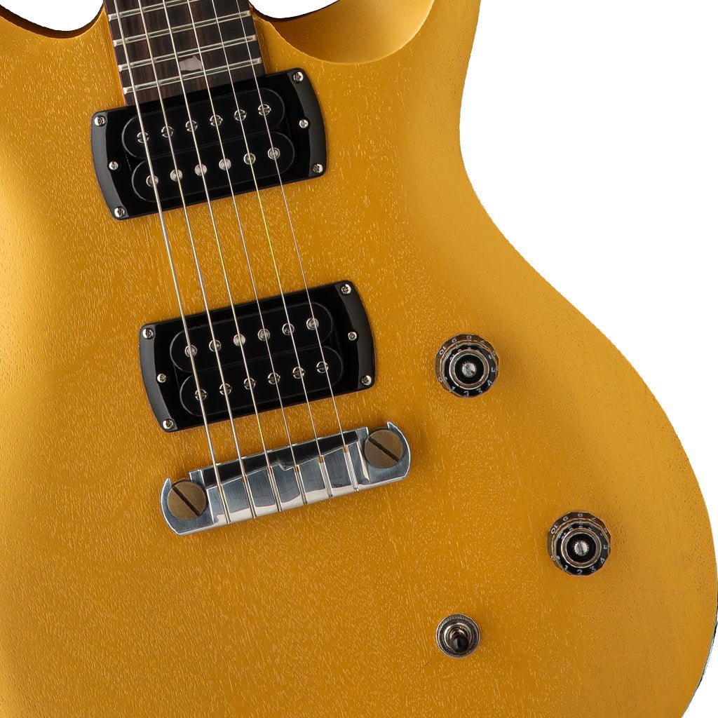 PRS SE CE24 Standard Satin Stoptail - Metallic Gold Electric Guitars Sky Music