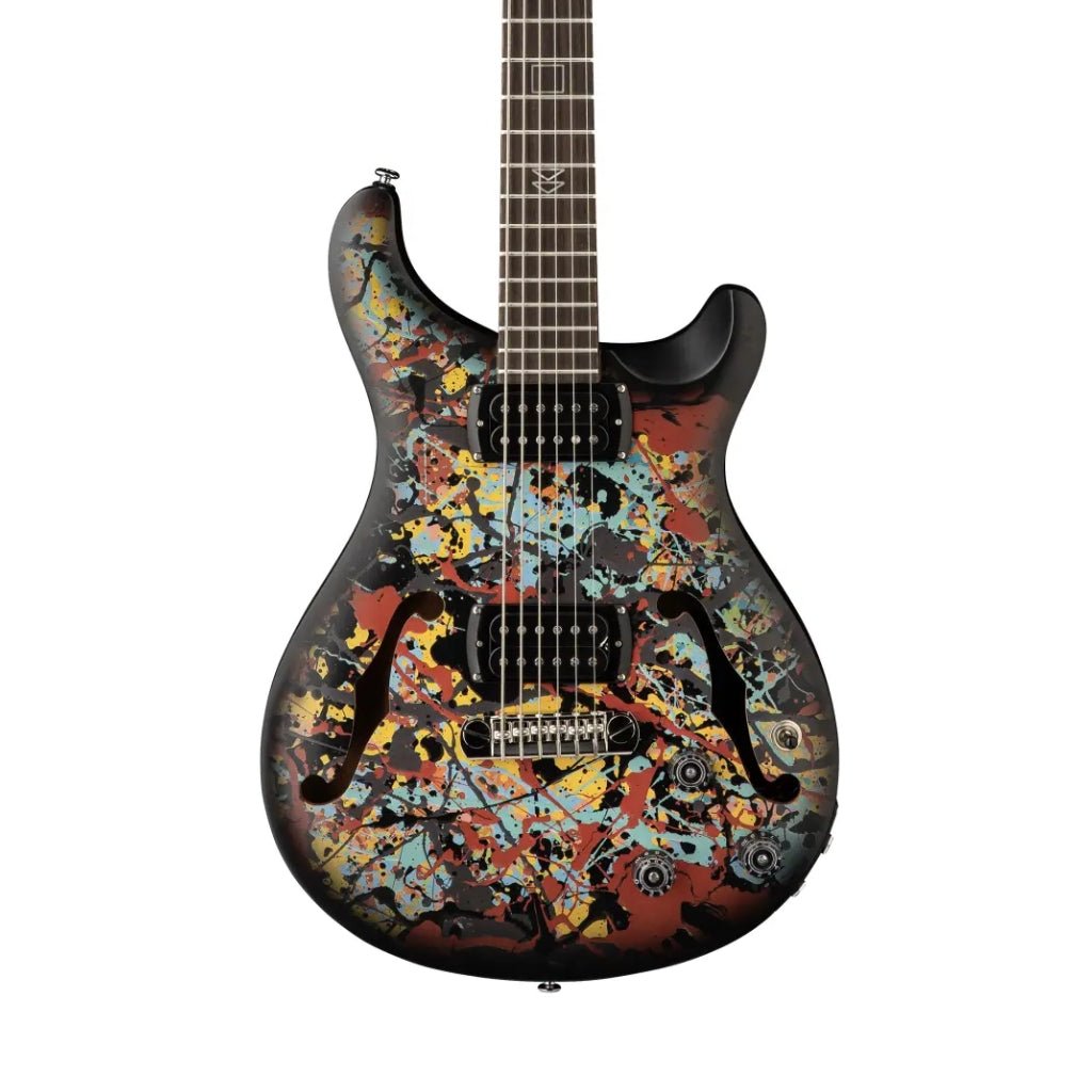 PRS SE Ed Sheeran Hollowbody I Piezo Baritone Limited Edition Electric Guitar - Cosmic Splash Electric Guitars Sky Music
