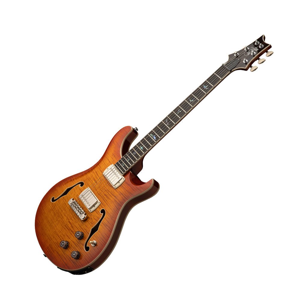 PRS SE Hollowbody II Piezo - Vintage Sunburst Electric Guitars Sky Music