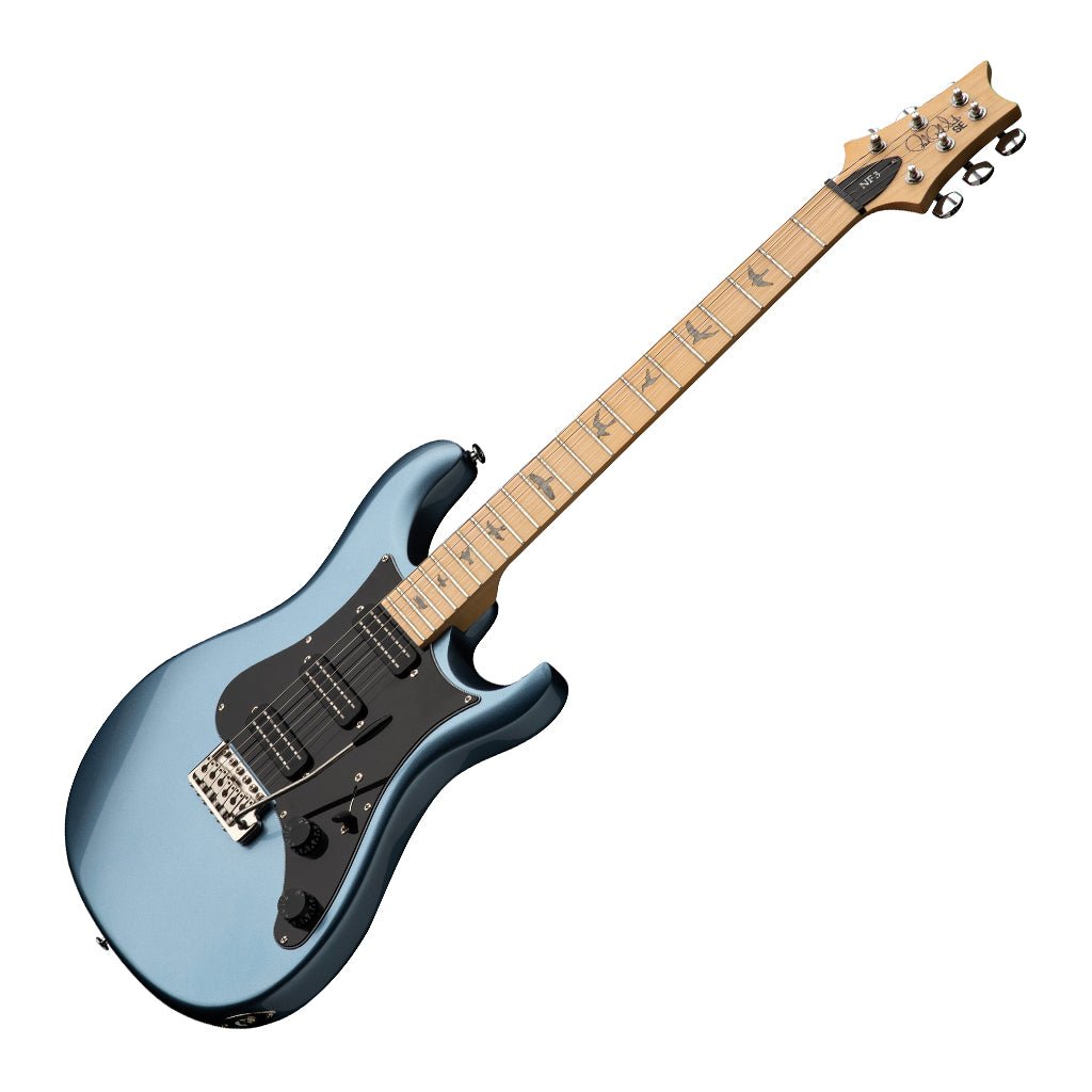 PRS SE NF3 Maple Fretboard Ice Blue Metallic Electric Guitars Sky Music