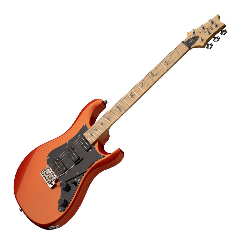 PRS SE NF3 Maple Fretboard Metallic Orange Electric Guitars Sky Music
