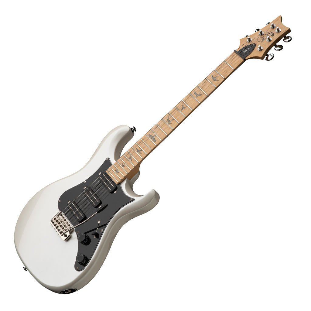 PRS SE NF3 Maple Fretboard Pearl White Electric Guitars Sky Music