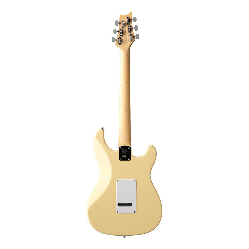 PRS SE Silver Sky Maple Fretboard Left Handed - Moon White Electric Guitars Sky Music