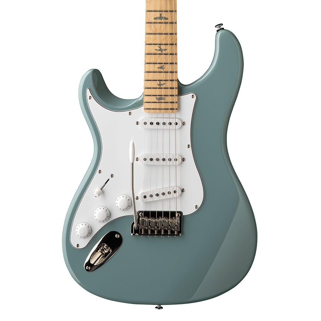 PRS SE Silver Sky Maple Fretboard Left Handed - Stone Blue Electric Guitars Sky Music