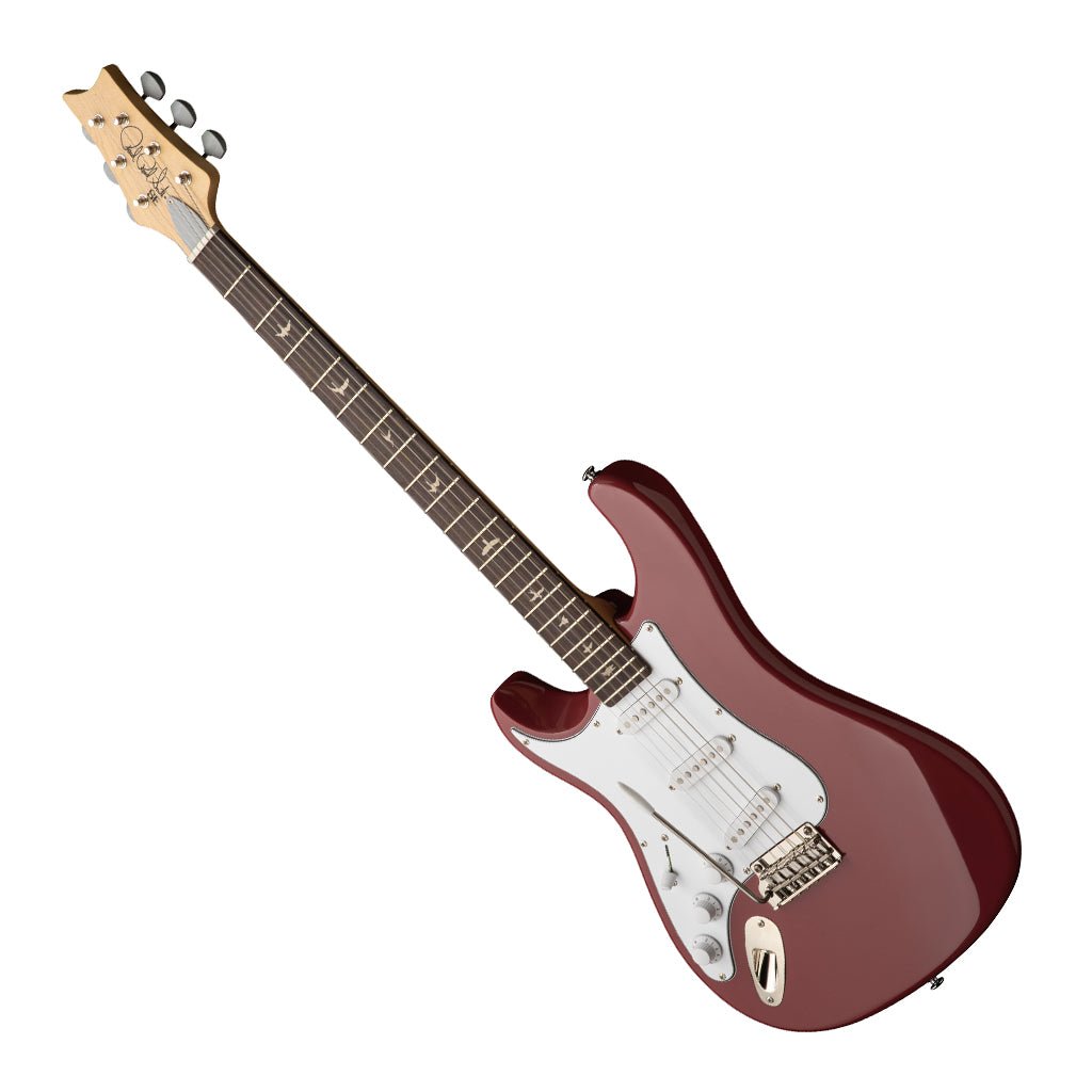 PRS SE Silver Sky Rosewood Fretboard Left Handed - Derby Red Electric Guitars Sky Music