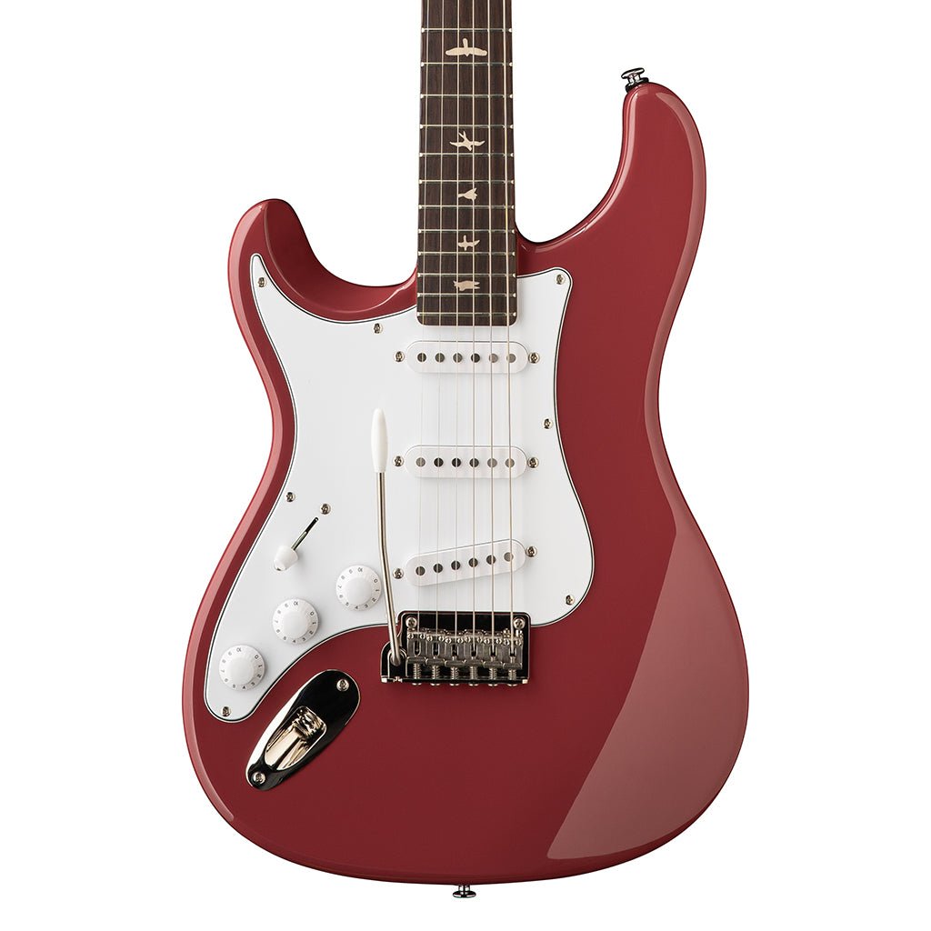 PRS SE Silver Sky Rosewood Fretboard Left Handed - Derby Red Electric Guitars Sky Music