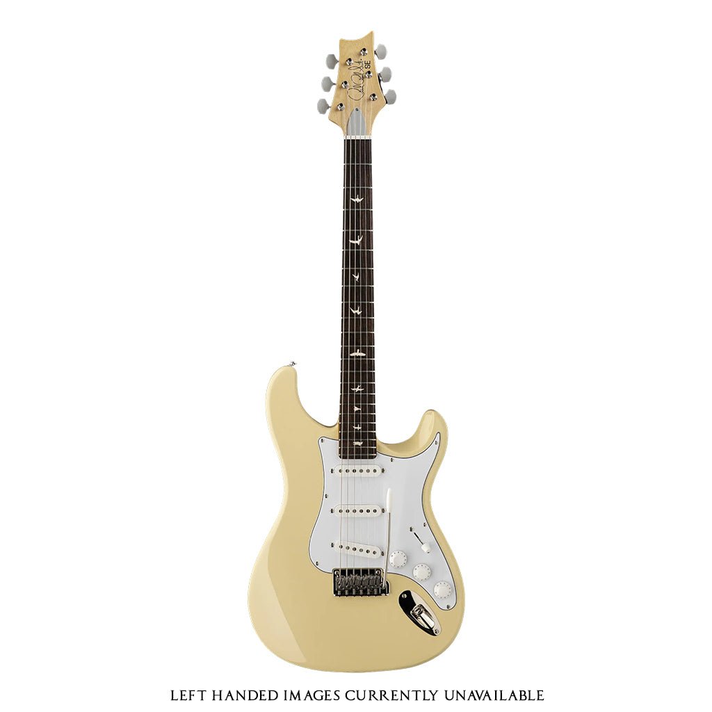PRS SE Silver Sky Rosewood Fretboard Left Handed Moon White Electric Guitars Sky Music