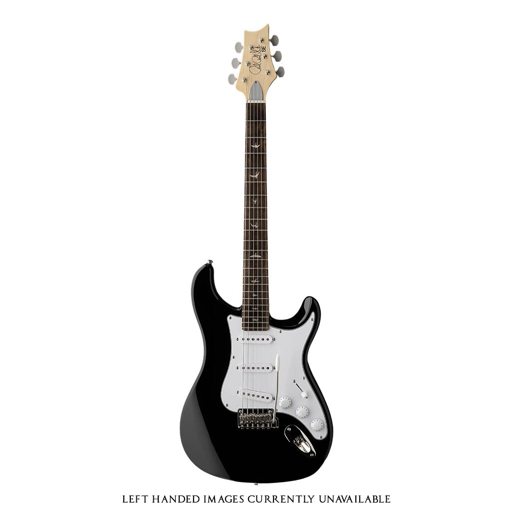 PRS SE Silver Sky Rosewood Fretboard Left Handed Piano Black Electric Guitars Sky Music