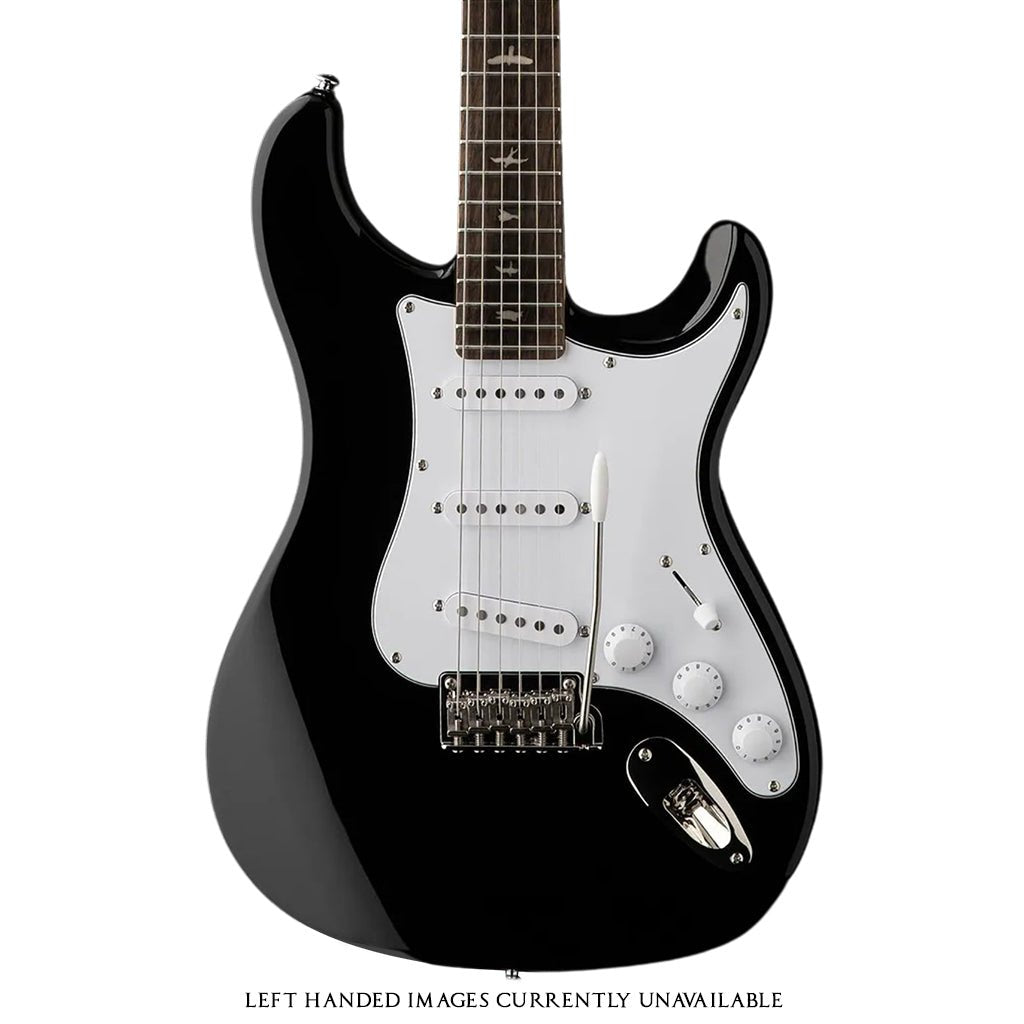 PRS SE Silver Sky Rosewood Fretboard Left Handed Piano Black Electric Guitars Sky Music