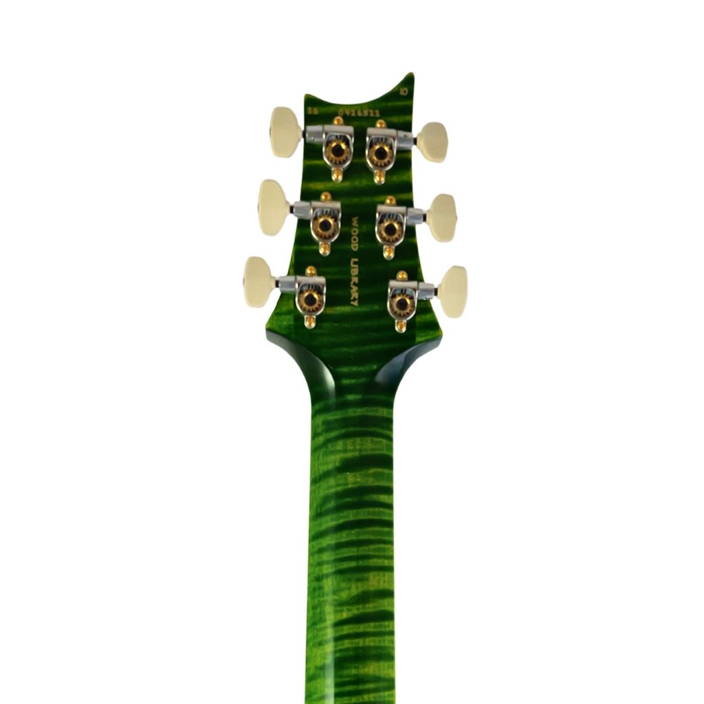 PRS Wood Library McCarty Tremolo 408 Electric Guitar - Emerald Electric Guitars Sky Music