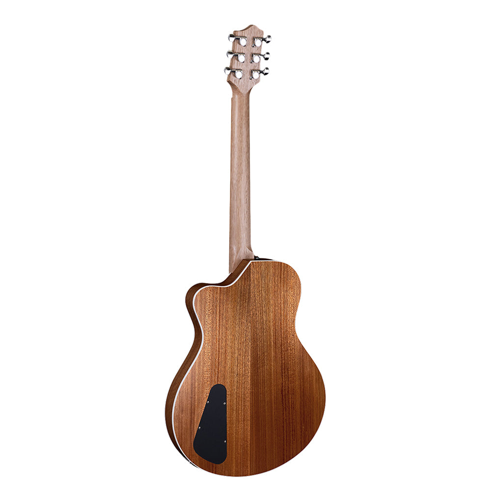 Pratley PRSH22 BW Electric Semi-Hollow Blackwood Singlecut Seth Lover HH