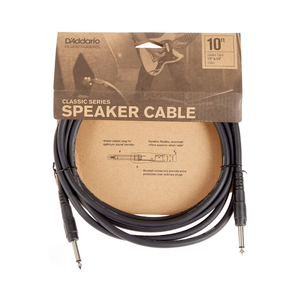 D'Addario - PW-CSPK-10 - Planet Waves Speaker Cable 10ft