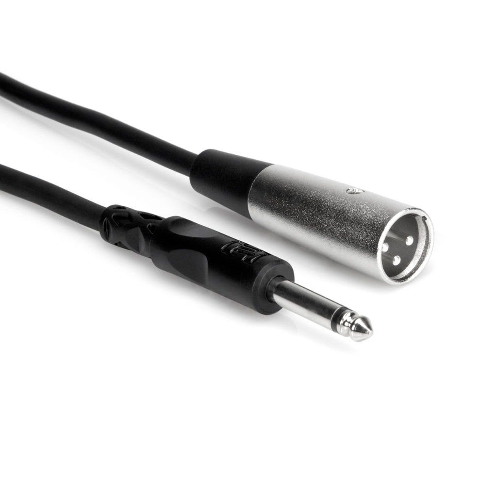 Hosa - 1/4 in TS to XLR3M - Unbalanced Interconnect Cable 2ft
