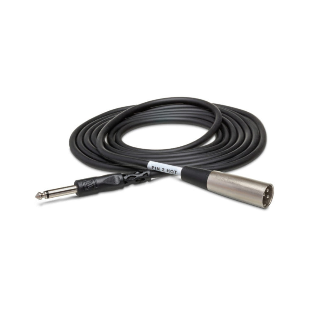 Hosa Technology - 1/4 in TS to XLR3M - Unbalanced Interconnect Cable 3ft