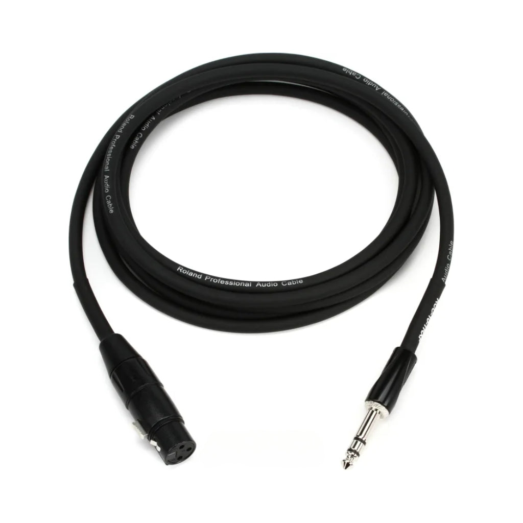 Roland - RCC-10-TRXF - Black Series Interconnect Cable 10ft