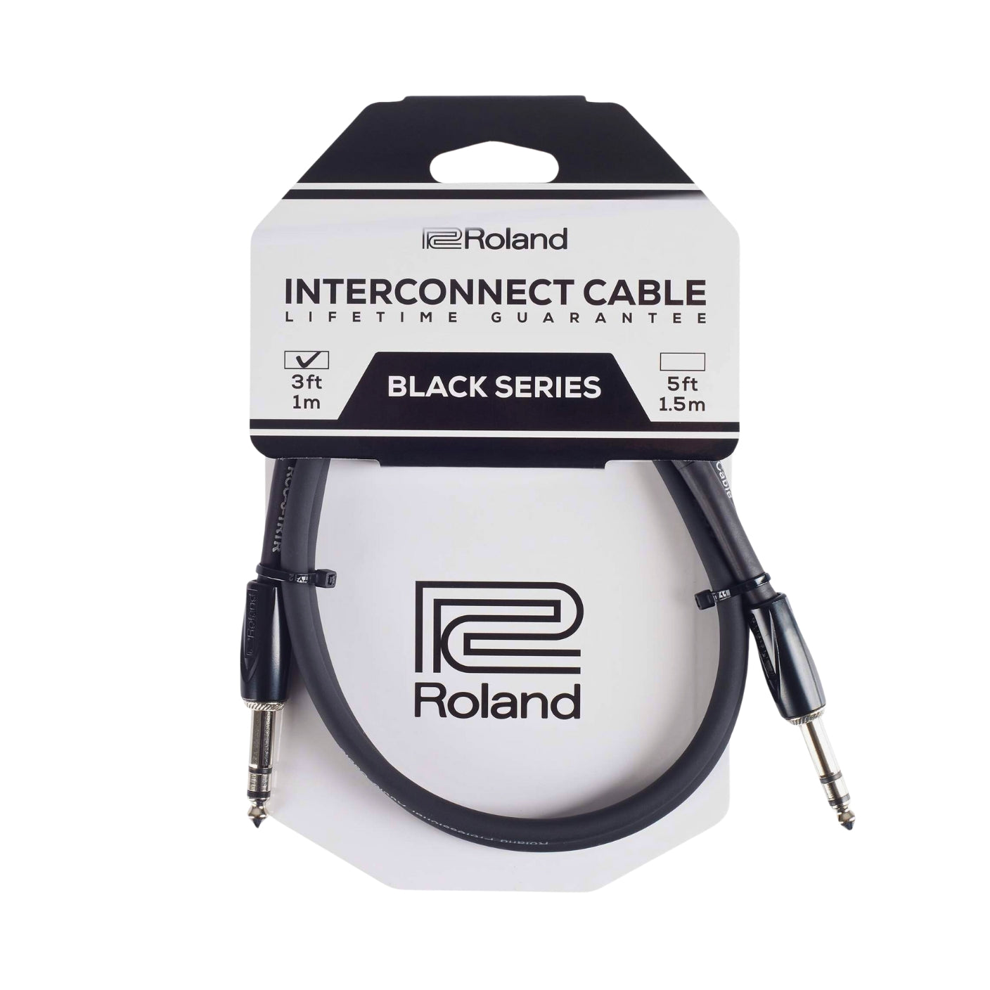 Roland - RCC-3-TRTR TRS to TRS - Interconnect Cable 3ft