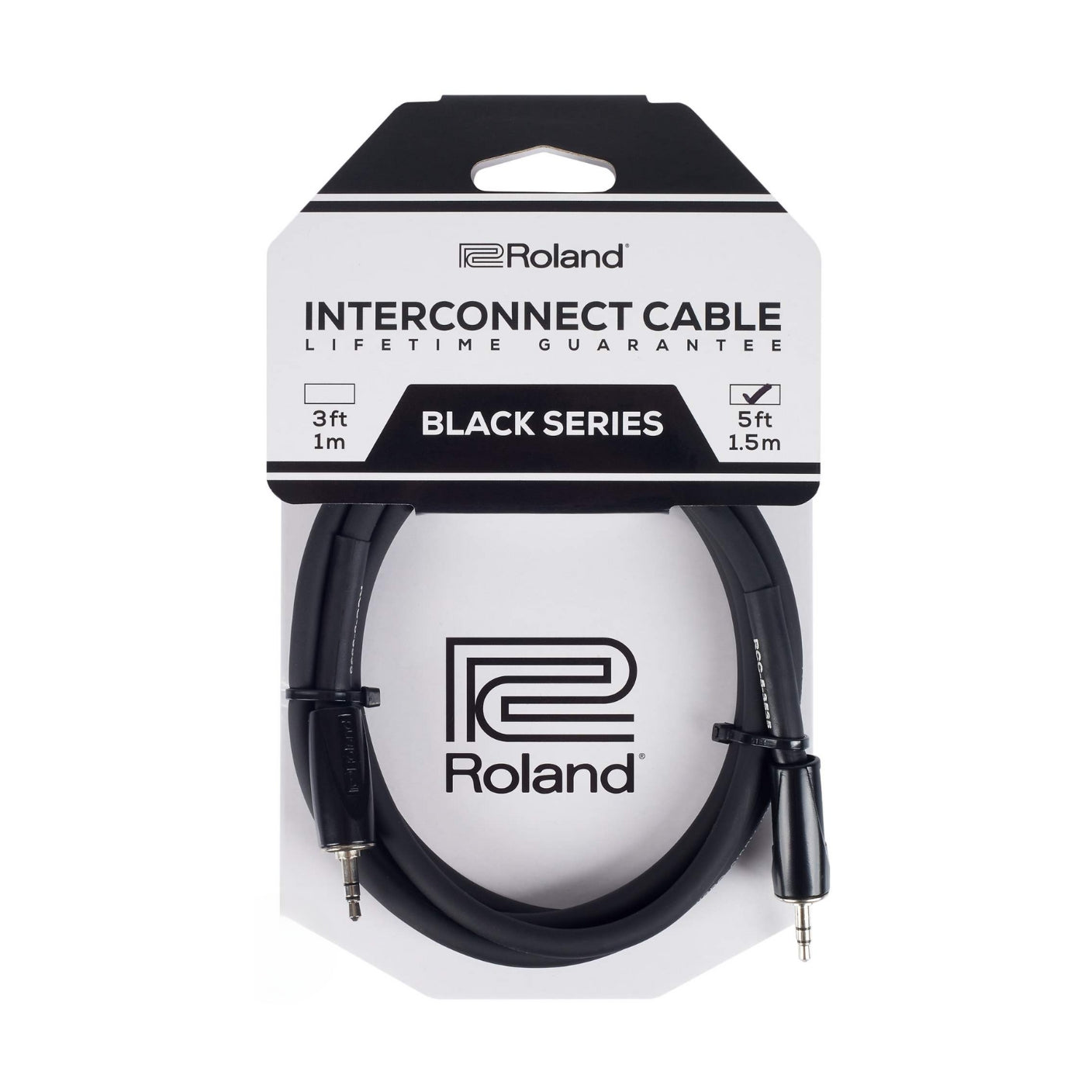 Roland - RCC-5-3535 TRS mini to TRS mini - Interconnect Cable 5ft