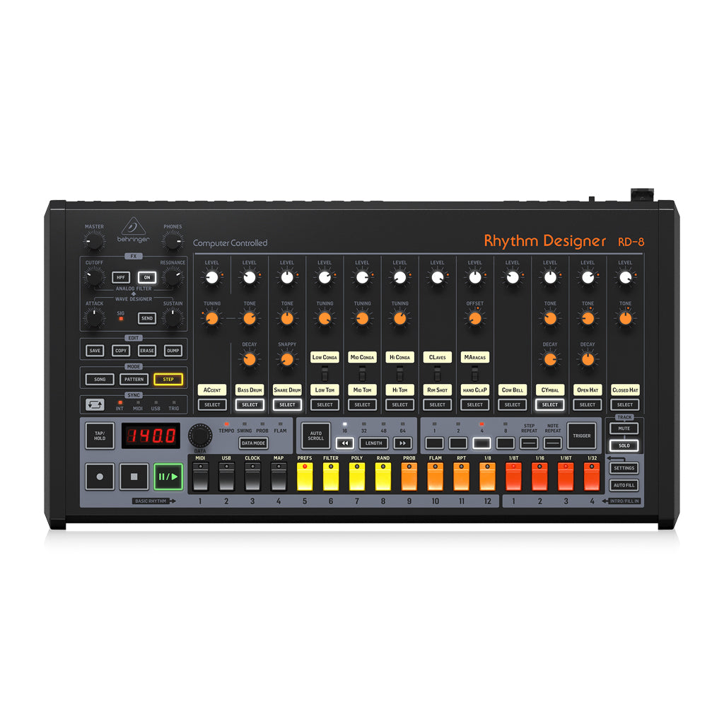 Behringer - RD- 8 MKII - Analog Drum Machine